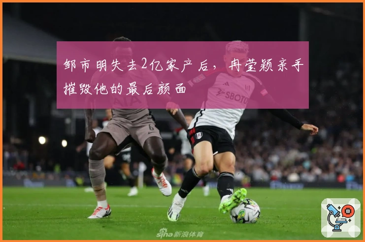 邹市明失去2亿家产后，冉莹颖亲手摧毁他的最后颜面